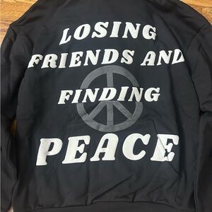 Fairtrade black hoodie